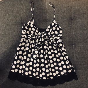 Robert Rodriguez polka dot top